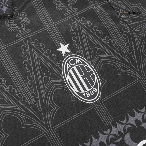 AC Milan x Pleasures Fourth Jersey Dark Version 2023/24