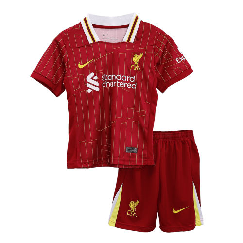 Kids Liverpool Home Jersey Kit 2024/25