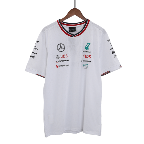 [Super Replica] Mercedes AMG Petronas F1 Team Driver T-Shirt - White 2024