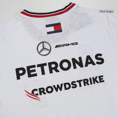 Mercedes AMG Petronas F1 Team Driver T-Shirt - White 2024