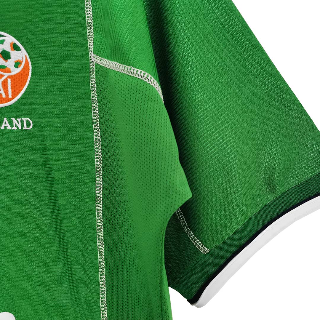 Keane #6 Retro Ireland Home Jersey 2002