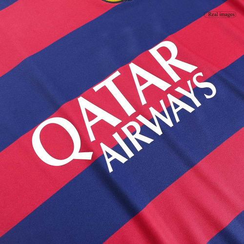 Suárez #9 Barcelona Retro Jersey Home 2015/16