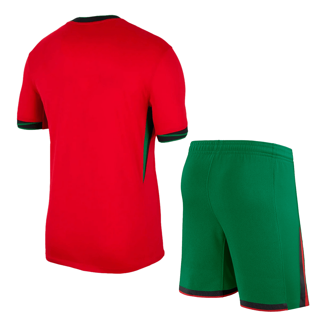 [Super Replica] Portugal Home Kit(Jersey+Shorts) Euro 2024