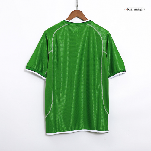 Keane #6 Retro Ireland Home Jersey 2002