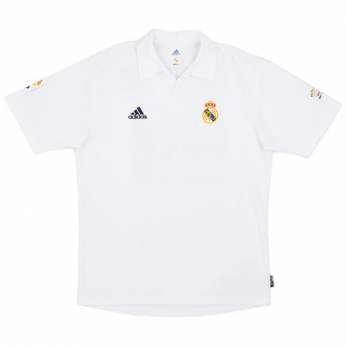 Real Madrid Retro Jersey Centenary Home 2002/03