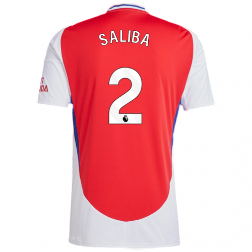 [Super Replica] SALIBA #2 Arsenal Home Jersey 2024/25