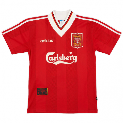 RUSH #9 Liverpool Retro Home Jersey 1995/96