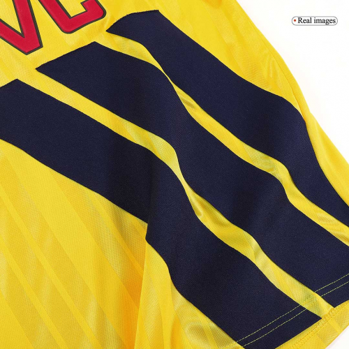 Wright #8 Arsenal Retro Away Jersey 1993/94