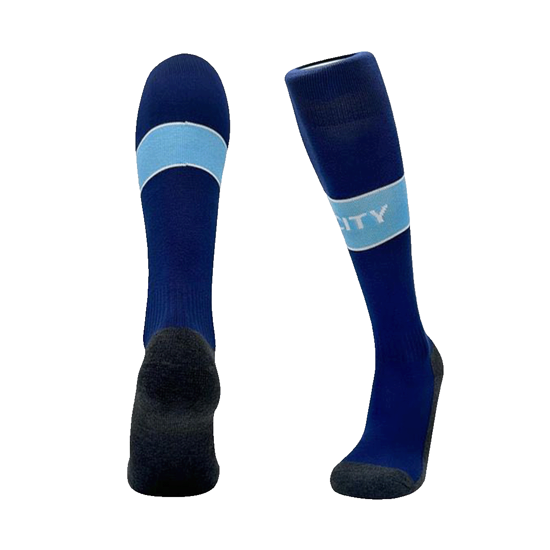 Manchester City Home Soccer Socks 2024/25