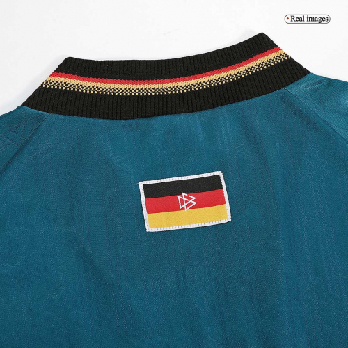 KLINSMANN #18 Germany Retro Away Jersey Euro Cup 1996