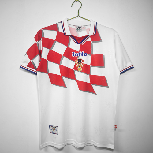 Retro Croatia Home Jersey World Cup 1998