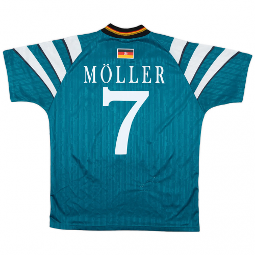 Möller #7 Germany Retro Away Jersey Euro Cup 1996