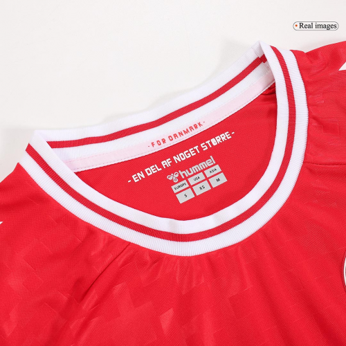 Eriksen #10 Denmark Home Jersey Euro 2024