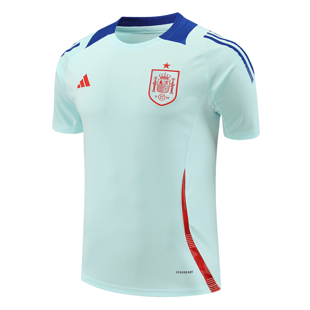 Spain Pre-Match Jersey Kit Green Euro 2024