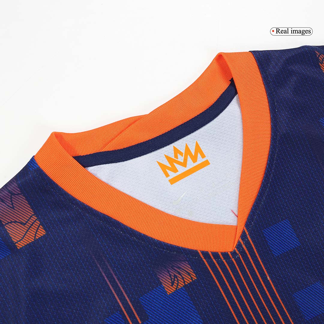 Netherlands Away Whole Kit(Jersey+Shorts+Socks) Euro 2024