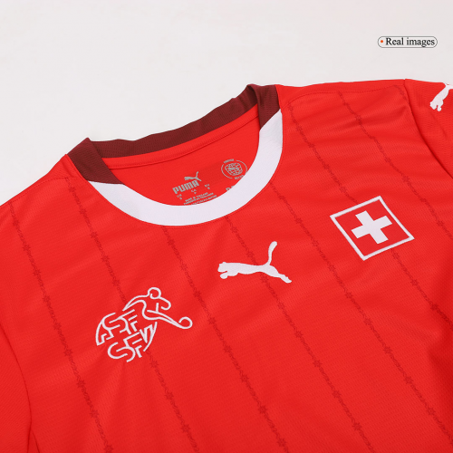 Switzerland Home Jersey Euro 2024