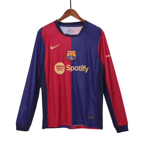 Barcelona Home Long Sleeve Jersey 2024/25