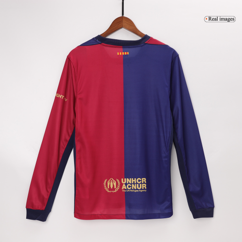 Barcelona Home Long Sleeve Jersey 2024/25