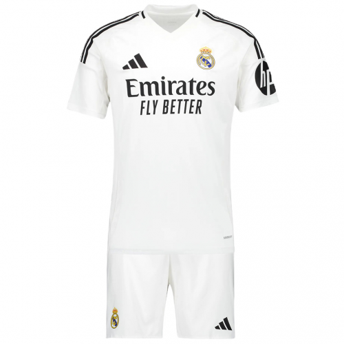 Discount Kids Real Madrid Home Kit 2024/25