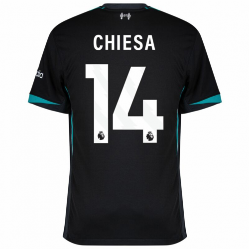 CHIESA #14 Liverpool Away Jersey 2024/25