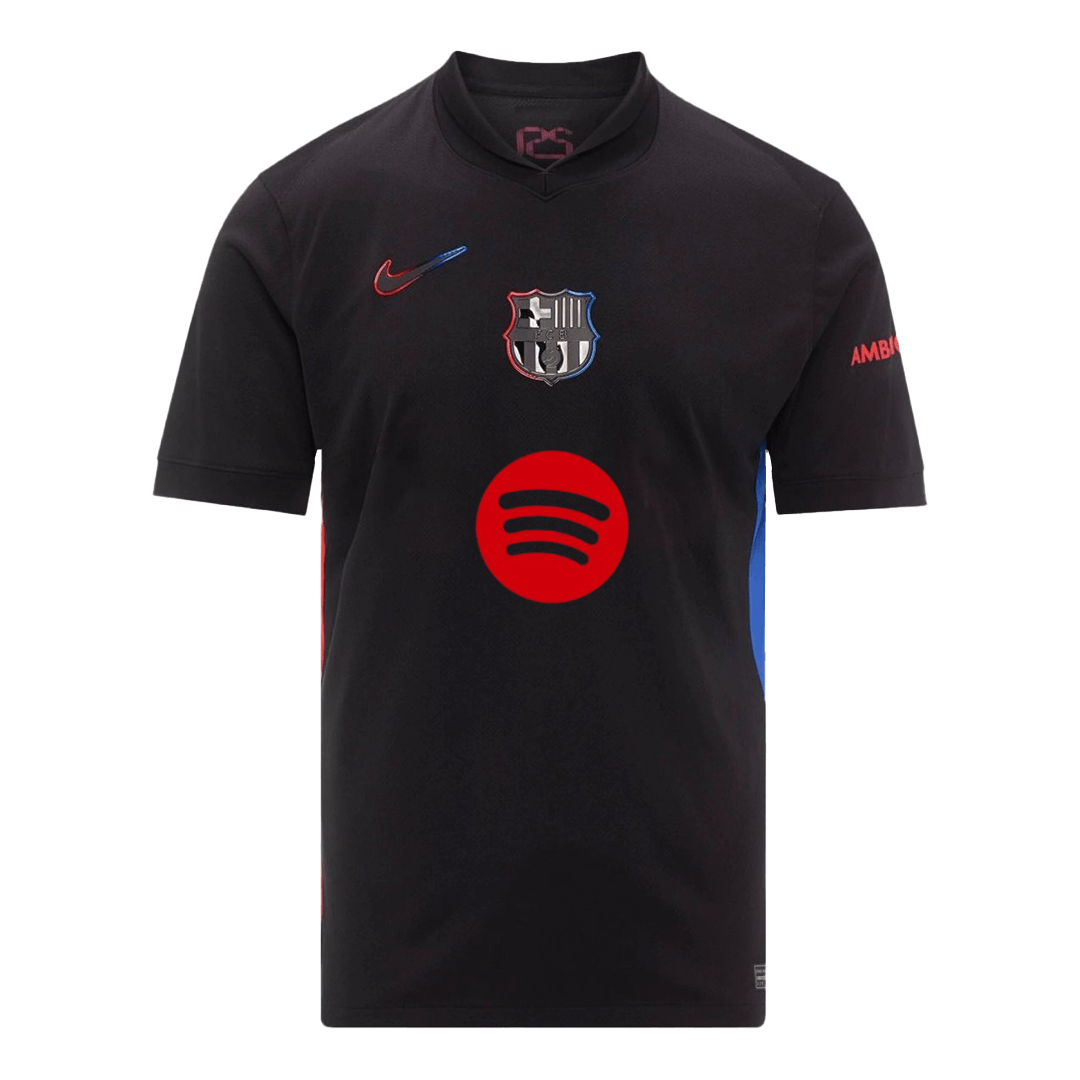 LEWANDOWSKI #9 Barcelona Away Spotify Logo Without Text Jersey 2024/25