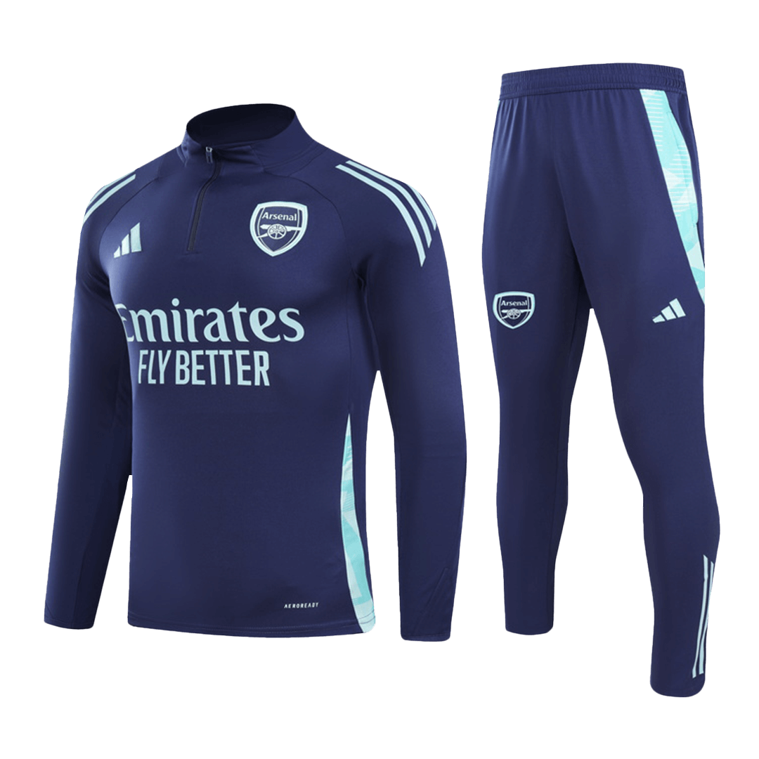 Kids Arsenal Zipper Sweat Kit(Top+Pants) 2024/25