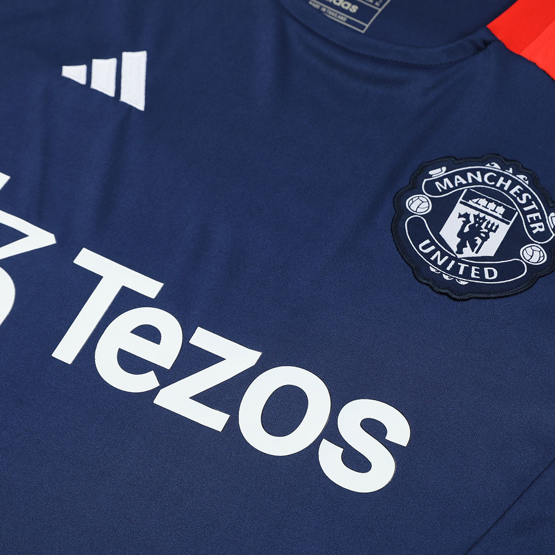 Manchester United Pre-Match Kit(Jersey+Shorts) 2024/25