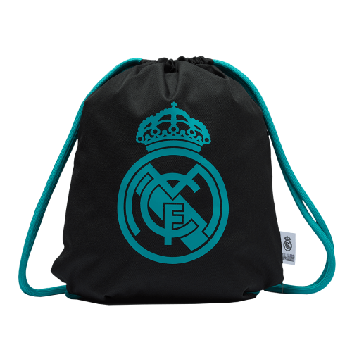 Real Madrid Crest Gymsack - Black