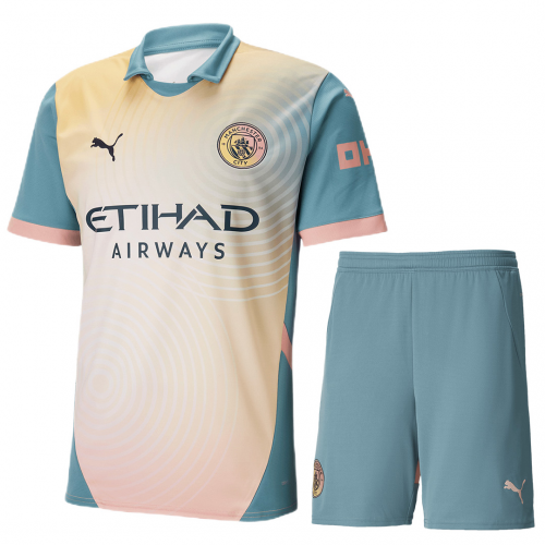 Manchester City Fourth 'Definitely City' Jersey Kit 2024/25