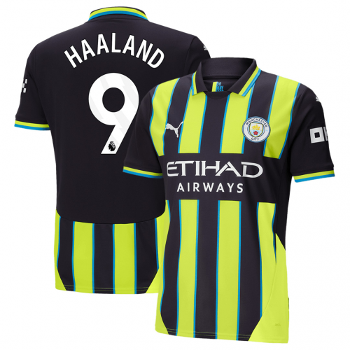 HAALAND #9 Manchester City Away Jersey 2024/25