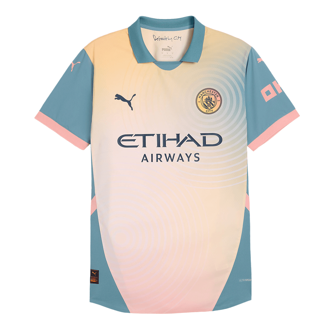 Manchester City Definitely City Fourth Jersey Player Version 2024/25