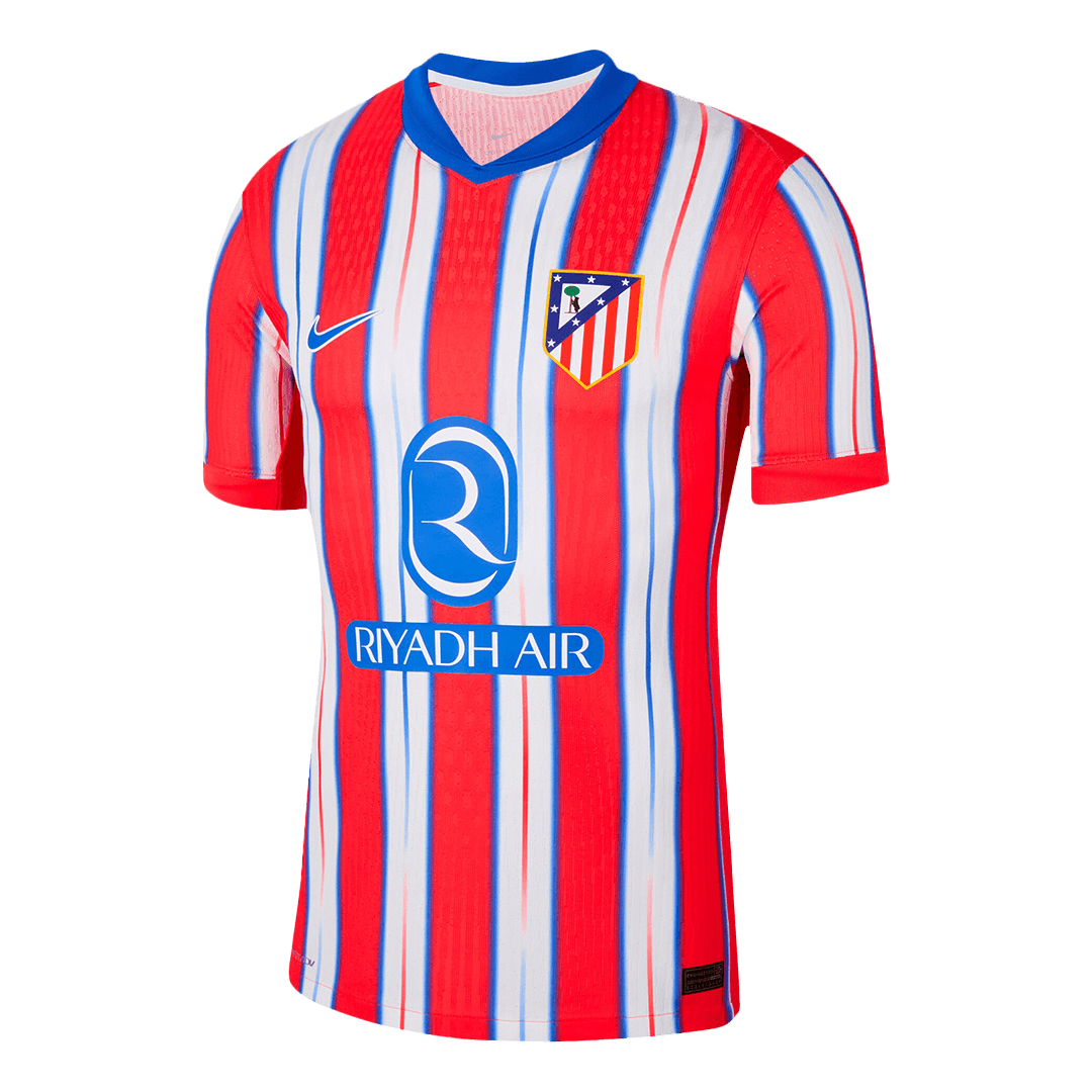 J.ALVAREZ #19 Atletico Madrid Home Jersey Player Version 2024/25