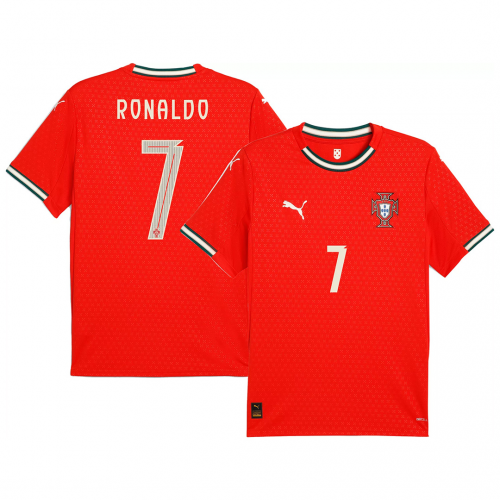 RONALDO #7 Portugal Home Jersey 2025